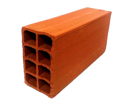 Bloco cerâmico de vedação 11,5x19x39 cm da Cerâmica Argiplan