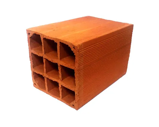 Bloco cerâmico de vedação 19x19x29 cm da Cerâmica Argiplan